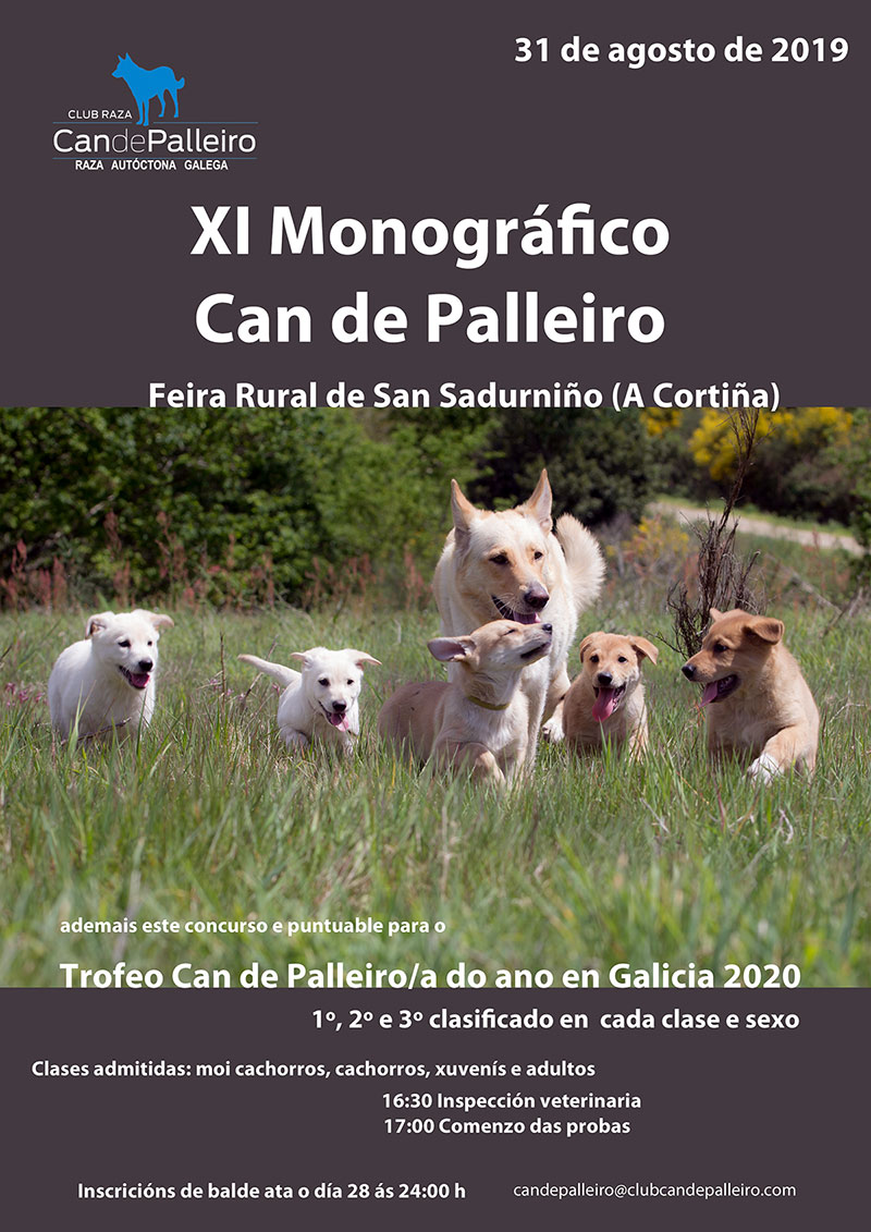 monografico can de palleiro san sadurdiño 2019-cartel