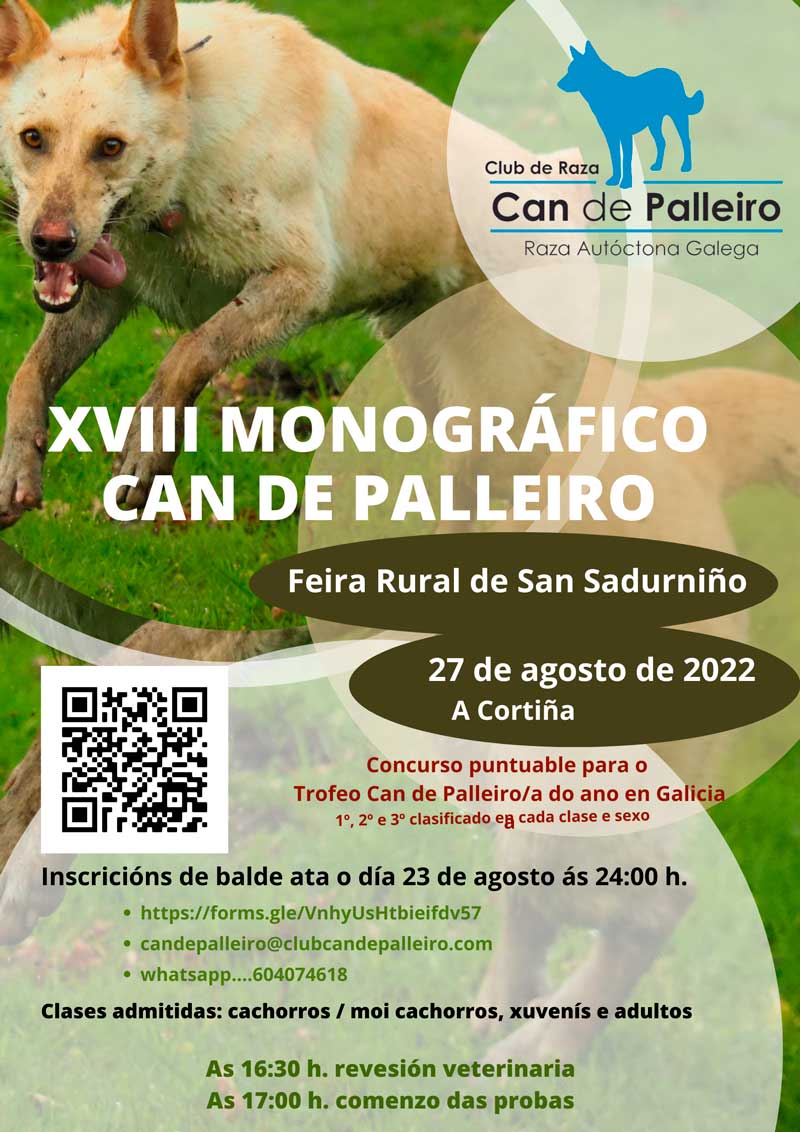 XVIII Monográfico Can de Palleiro  San Sadurniño 2022