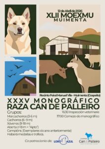 Lee más sobre el artículo XXXV Monográfico Raza Can de Palleiro Feria en la muestra exposición MOEXMU